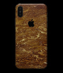 Molten Gold Digital Foil Swirl V2 - iPhone XS MAX, XS/X, 8/8+, 7/7+, 5/5S/SE Skin-Kit (All iPhones Available)