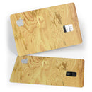 Molten Gold Digital Foil Swirl V3 - Premium Protective Decal Skin-Kit for the Apple Credit Card
