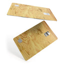 Molten Gold Digital Foil Swirl V3 - Premium Protective Decal Skin-Kit for the Apple Credit Card