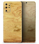 Molten Gold Digital Foil Swirl V3 - Premium Vinyl Skin Decal for Samsung Galaxy S25 Ultra, S24, S23, S22 & All Galaxy S Models