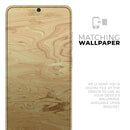 Molten Gold Digital Foil Swirl V3 - Premium Vinyl Skin Decal for Samsung Galaxy S25 Ultra, S24, S23, S22 & All Galaxy S Models