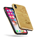 Molten Gold Digital Foil Swirl V3 - iPhone X Swappable Hybrid Case