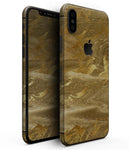 Molten Gold Digital Foil Swirl V4 - iPhone XS MAX, XS/X, 8/8+, 7/7+, 5/5S/SE Skin-Kit (All iPhones Available)
