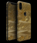 Molten Gold Digital Foil Swirl V4 - iPhone XS MAX, XS/X, 8/8+, 7/7+, 5/5S/SE Skin-Kit (All iPhones Available)