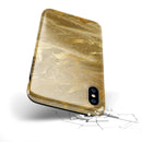 Molten Gold Digital Foil Swirl V4 - iPhone X Swappable Hybrid Case
