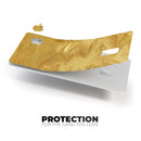 Molten Gold Digital Foil Swirl V5 - Premium Protective Decal Skin-Kit for the Apple Credit Card