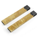 Molten Gold Digital Foil Swirl V5 - Premium Decal Protective Skin-Wrap Sticker compatible with the Juul Labs vaping device