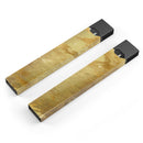 Molten Gold Digital Foil Swirl V6 - Premium Decal Protective Skin-Wrap Sticker compatible with the Juul Labs vaping device