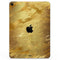 Molten Gold Digital Foil Swirl V6 - Full Body Skin Decal for the Apple iPad Pro 12.9", 11", 10.5", 9.7", Air or Mini (All Models Available)