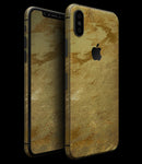 Molten Gold Digital Foil Swirl V6 - iPhone XS MAX, XS/X, 8/8+, 7/7+, 5/5S/SE Skin-Kit (All iPhones Available)