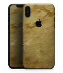 Molten Gold Digital Foil Swirl V6 - iPhone XS MAX, XS/X, 8/8+, 7/7+, 5/5S/SE Skin-Kit (All iPhones Available)