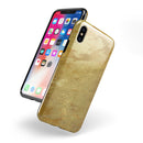 Molten Gold Digital Foil Swirl V6 - iPhone X Swappable Hybrid Case