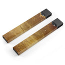 Molten Gold Digital Foil Swirl V7 - Premium Decal Protective Skin-Wrap Sticker compatible with the Juul Labs vaping device