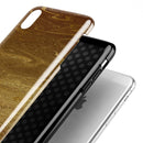 Molten Gold Digital Foil Swirl V7 - iPhone X Swappable Hybrid Case
