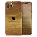 Molten Gold Digital Foil Swirl V7 - Vinyl Skin Wrap for iPhone 17 Pro Max, 17 Pro, 17 Air, 17, 16 & All Models — Soft Matte or Ultra Gloss