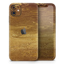 Molten Gold Digital Foil Swirl V7 - Vinyl Skin Wrap for iPhone 17 Pro Max, 17 Pro, 17 Air, 17, 16 & All Models — Soft Matte or Ultra Gloss