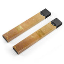 Molten Gold Digital Foil Swirl V8 - Premium Decal Protective Skin-Wrap Sticker compatible with the Juul Labs vaping device