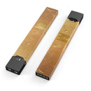 Molten Gold Digital Foil Swirl V8 - Premium Decal Protective Skin-Wrap Sticker compatible with the Juul Labs vaping device