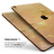 Molten Gold Digital Foil Swirl V8 - Full Body Skin Decal for the Apple iPad Pro 12.9", 11", 10.5", 9.7", Air or Mini (All Models Available)