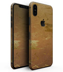 Molten Gold Digital Foil Swirl V8 - iPhone XS MAX, XS/X, 8/8+, 7/7+, 5/5S/SE Skin-Kit (All iPhones Available)