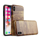 Molten Gold Digital Foil Swirl V9 - iPhone X Swappable Hybrid Case