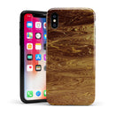 Molten Gold Digital Foil Swirl V9 - iPhone X Swappable Hybrid Case