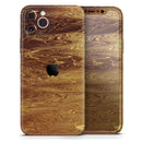 Molten Gold Digital Foil Swirl V9 - Vinyl Skin Wrap for iPhone 17 Pro Max, 17 Pro, 17 Air, 17, 16 & All Models — Soft Matte or Ultra Gloss