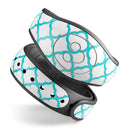 Moracan Teal on White - Decal Skin Wrap Kit for the Disney Magic Band