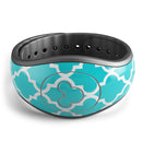 Morocan Teal Pattern - Decal Skin Wrap Kit for the Disney Magic Band