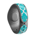 Morocan Teal Pattern - Decal Skin Wrap Kit for the Disney Magic Band
