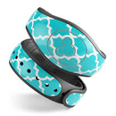 Morocan Teal Pattern - Decal Skin Wrap Kit for the Disney Magic Band
