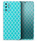 Morocan Teal Pattern - Premium Vinyl Skin Decal for Samsung Galaxy S25 Ultra, S24, S23, S22 & All Galaxy S Models