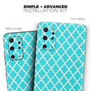 Morocan Teal Pattern - Premium Vinyl Skin Decal for Samsung Galaxy S25 Ultra, S24, S23, S22 & All Galaxy S Models