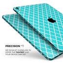 Morocan Teal Pattern - Full Body Skin Decal for the Apple iPad Pro 12.9", 11", 10.5", 9.7", Air or Mini (All Models Available)