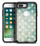 Mottled Aqua and White Polkadots-10 - iPhone 7 Plus/8 Plus OtterBox Case & Skin Kits
