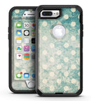 Mottled Aqua and White Polkadots-10 - iPhone 7 Plus/8 Plus OtterBox Case & Skin Kits