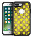 Mottled Black and Yellow Polkadots - iPhone 7 Plus/8 Plus OtterBox Case & Skin Kits
