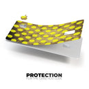 Mottled Black and Yellow Polkadots - Premium Protective Decal Skin-Kit for the Apple Credit Card
