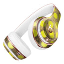 Mottled Black and Yellow Polkadots Full-Body Skin Kit for the Beats by Dre Solo 3 Wireless Headphones