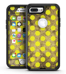 Mottled Black and Yellow Polkadots - iPhone 7 Plus/8 Plus OtterBox Case & Skin Kits