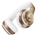 Mottled Brown and White Polkadots -7 Full-Body Skin Kit for the Beats by Dre Solo 3 Wireless Headphones
