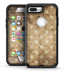 Mottled Brown and White Polkadots -7 - iPhone 7 Plus/8 Plus OtterBox Case & Skin Kits