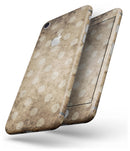 Mottled Brown and White Polkadots -7 - Skin-kit for the iPhone 8 or 8 Plus