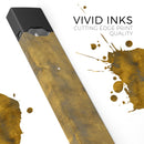 Mottled Golden Fibers - Premium Decal Protective Skin-Wrap Sticker compatible with the Juul Labs vaping device
