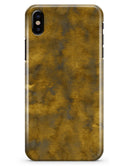 Mottled Golden Fibers - iPhone X Clipit Case