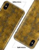Mottled Golden Fibers - iPhone X Clipit Case