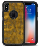 Mottled Golden Fibers - iPhone X OtterBox Case & Skin Kits