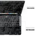 Muddy Girl Camo Midnight // Skin Decal Wrap Kit Compatible with the Apple MacBook Pro, Pro with Touch Bar or Air (11, 12, 13, 15 & 16" - All Versions Available)