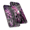 Muddy Girl Camo Pink // Full-Body Skin Decal Wrap Cover for Apple iPhone 12, 12 Pro Max, Mini, 11, XR, XS, 7 or 8 Plus, SE + (All Models)