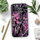 Muddy Girl Camo Pink // Full-Body Skin Decal Wrap Cover for Apple iPhone 12, 12 Pro Max, Mini, 11, XR, XS, 7 or 8 Plus, SE + (All Models)